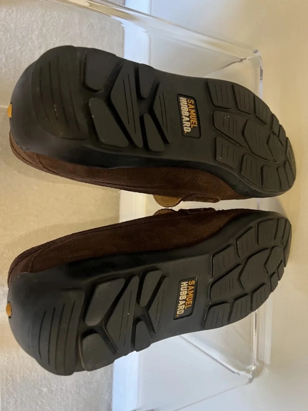 Samuel Hubbard Free Spirit Mens Leather Brown Casual Shoes